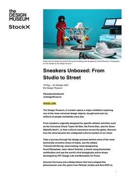 Sneakers Unboxed: From