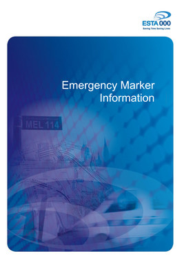 Emergency Marker Information