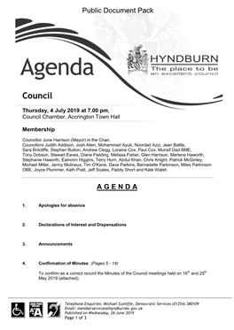 Hyndburn Borough Council