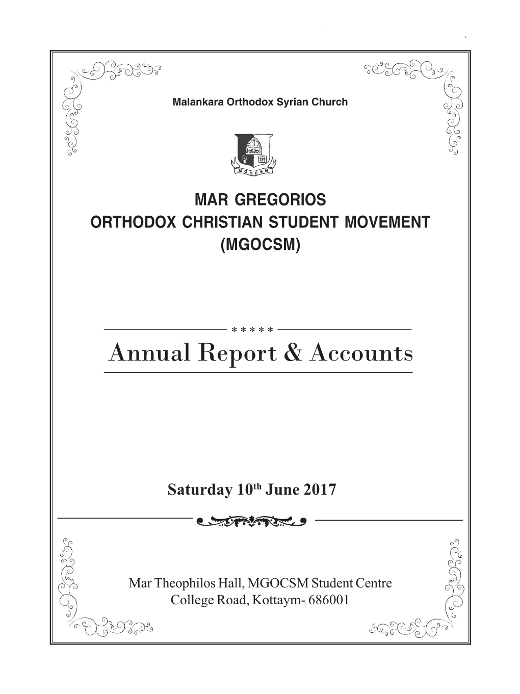 MGOCSM Annual Report.Pmd