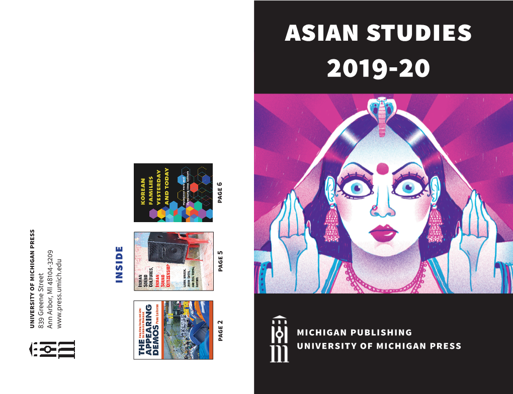 Asian Studies 2019-20 6 Page 5 Page Inside