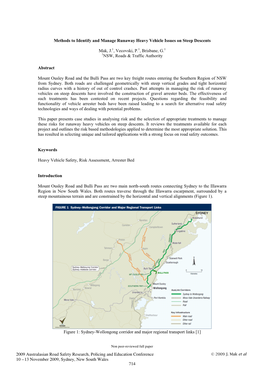 Methods to Identify and Manage Runaway Heavy Vehicle Issues on Steep Descents