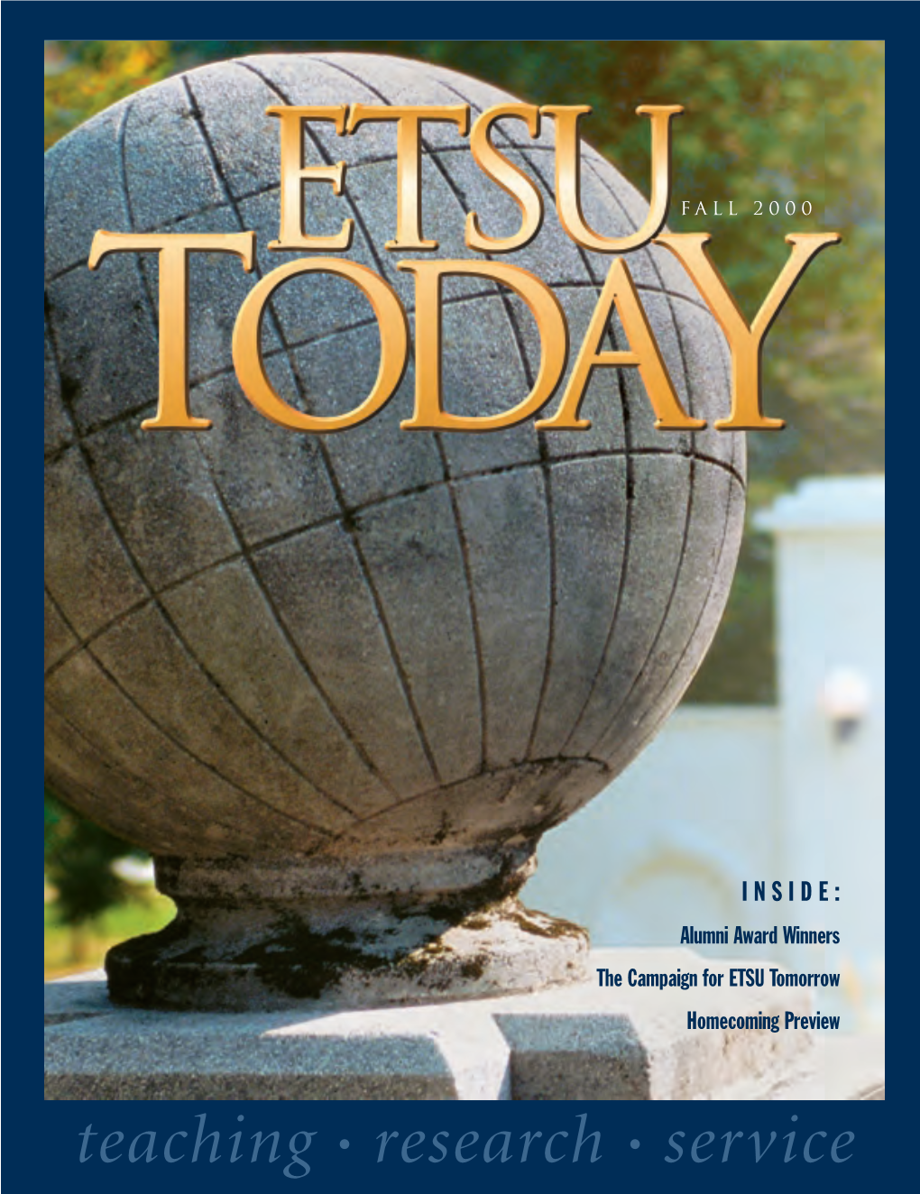 Fall 2000 ETSU Today ¨