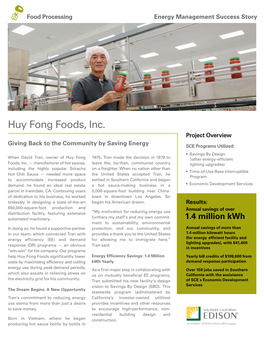 Huy Fong Foods Case Study R5 WCAG K
