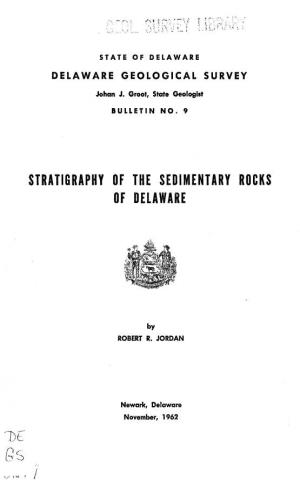 B9 Stratigraphy of the Sedimentary Rocks of Delaware