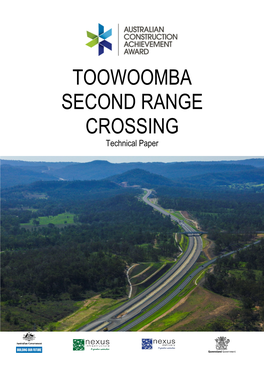 TOOWOOMBA SECOND RANGE CROSSING Technical Paper