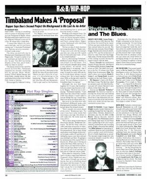R&B/ -NOP Timbaland Makes a `Proposal'