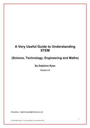 A Very Useful Guide to Understanding STEM