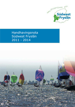 Handhavingsnota Súdwest Fryslân 2011 - 2014