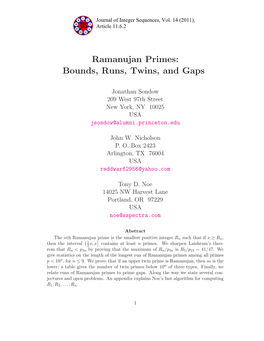 Ramanujan Primes: Bounds, Runs, Twins, and Gaps