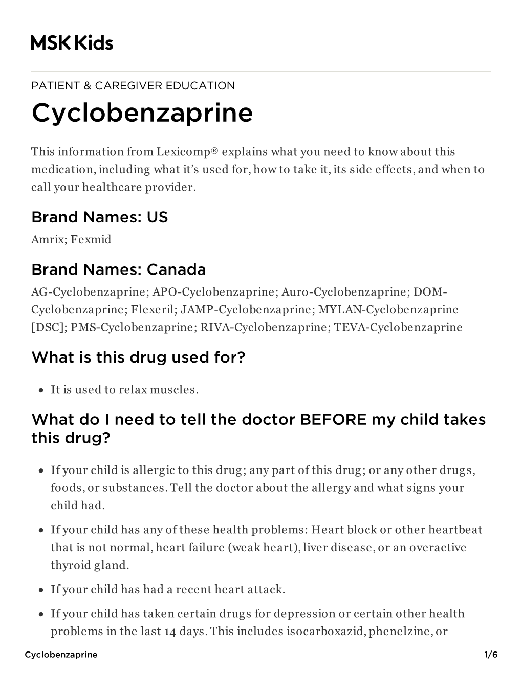 Cyclobenzaprine