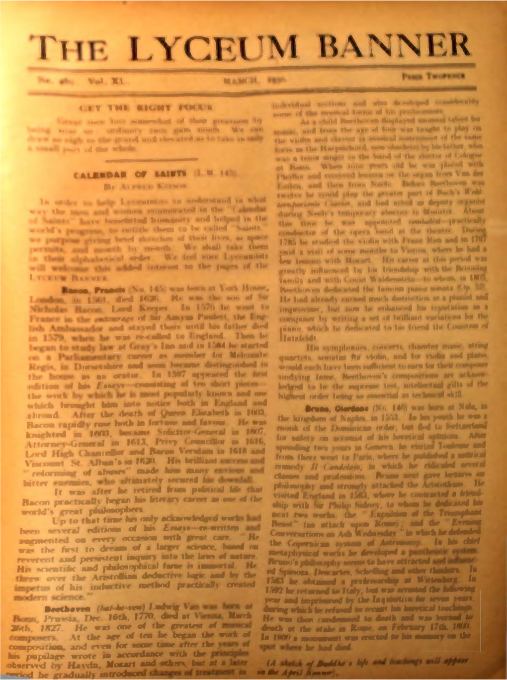 Lyceum Banner V40 N469 Mar 1930