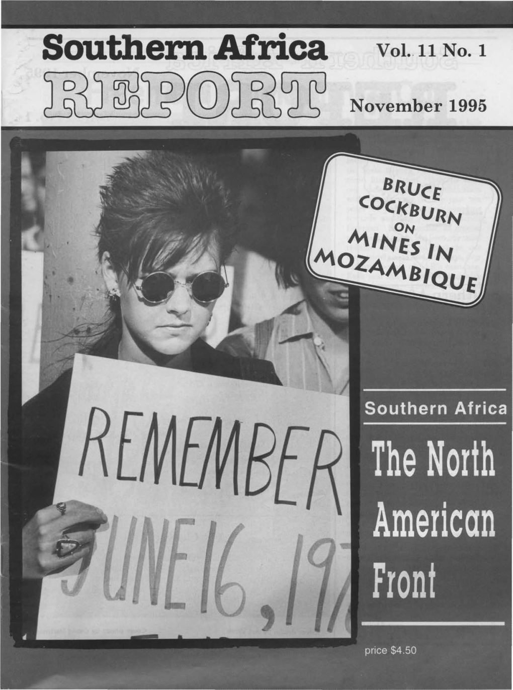Southern Africa Vol..11 No. 1