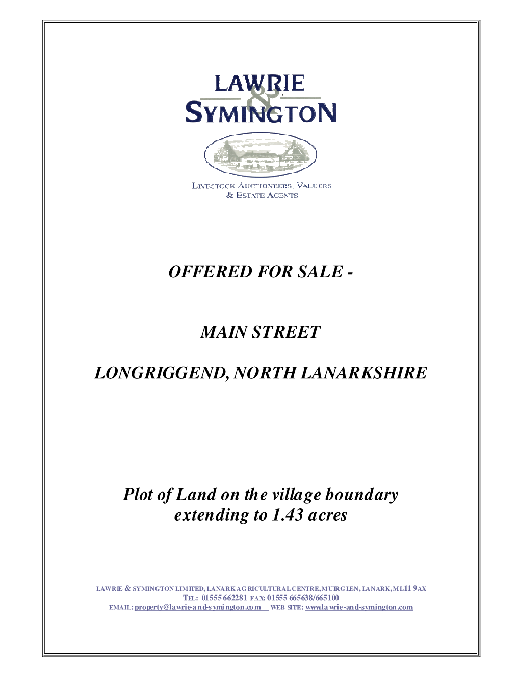 Street Longriggend, North Lanarkshire