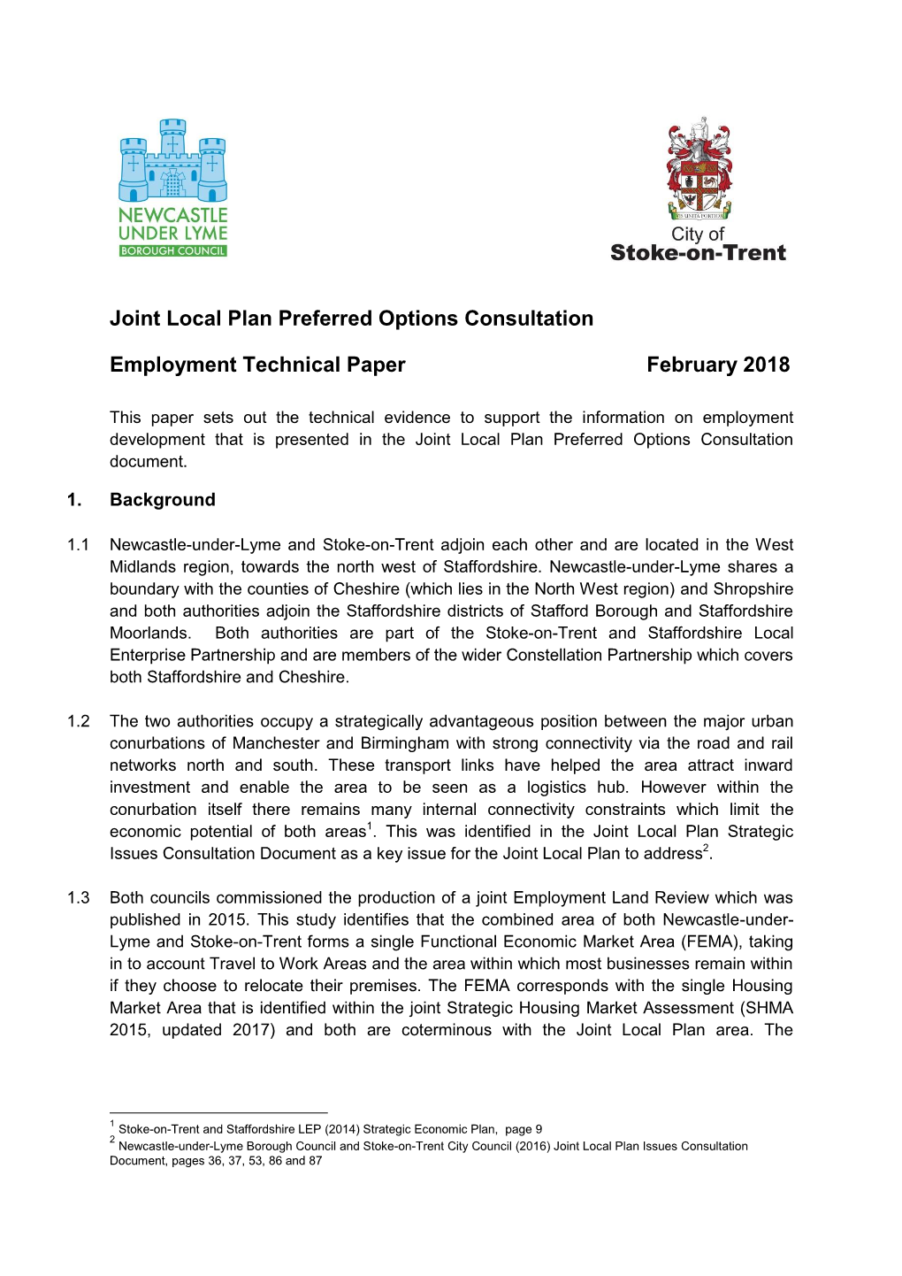 Employment Technical Paper February 2018