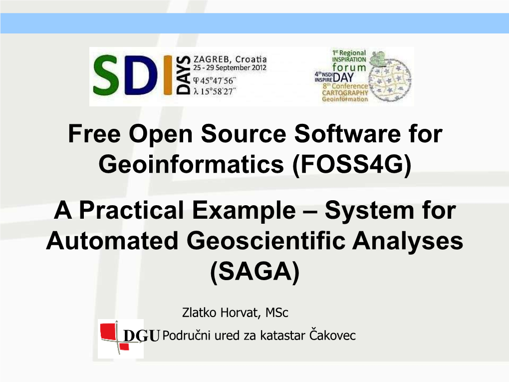 System for Automated Geoscientific Analyses (SAGA)