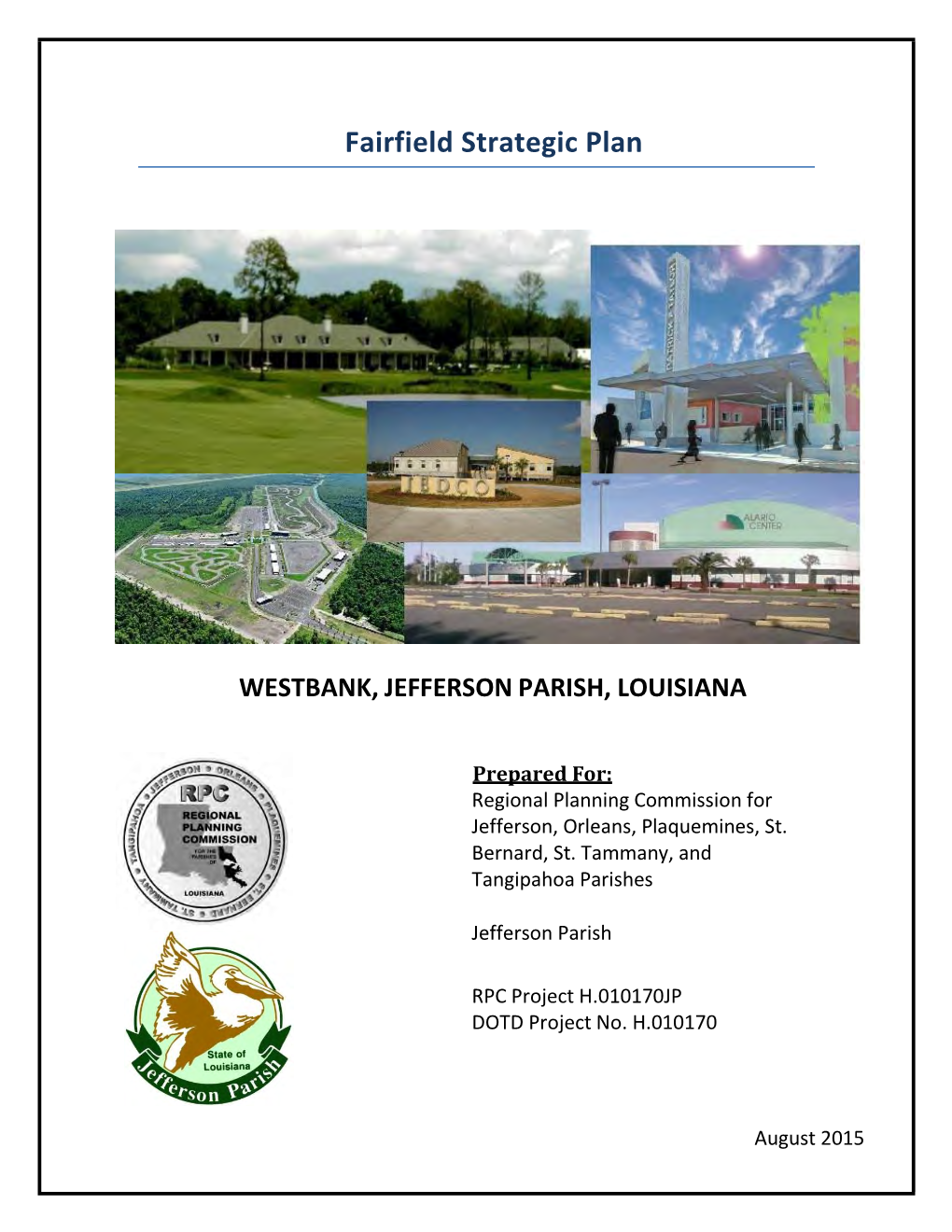 Fairfield Strategic Plan