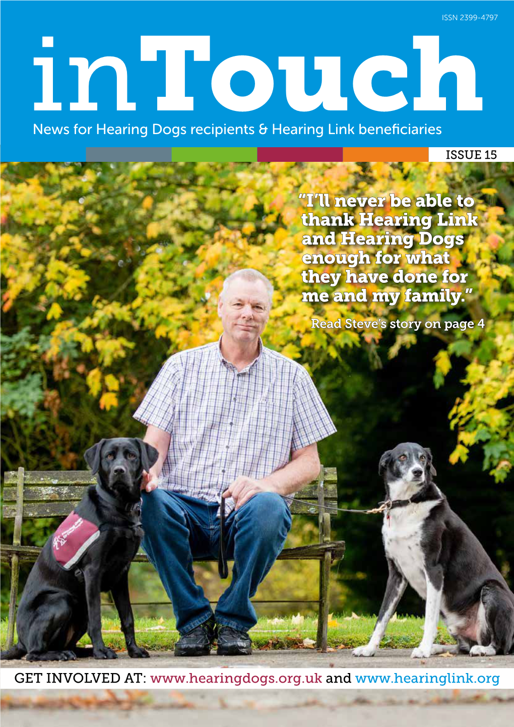 Intouch News for Hearing Dogs Recipients & Hearing Link Beneficiaries