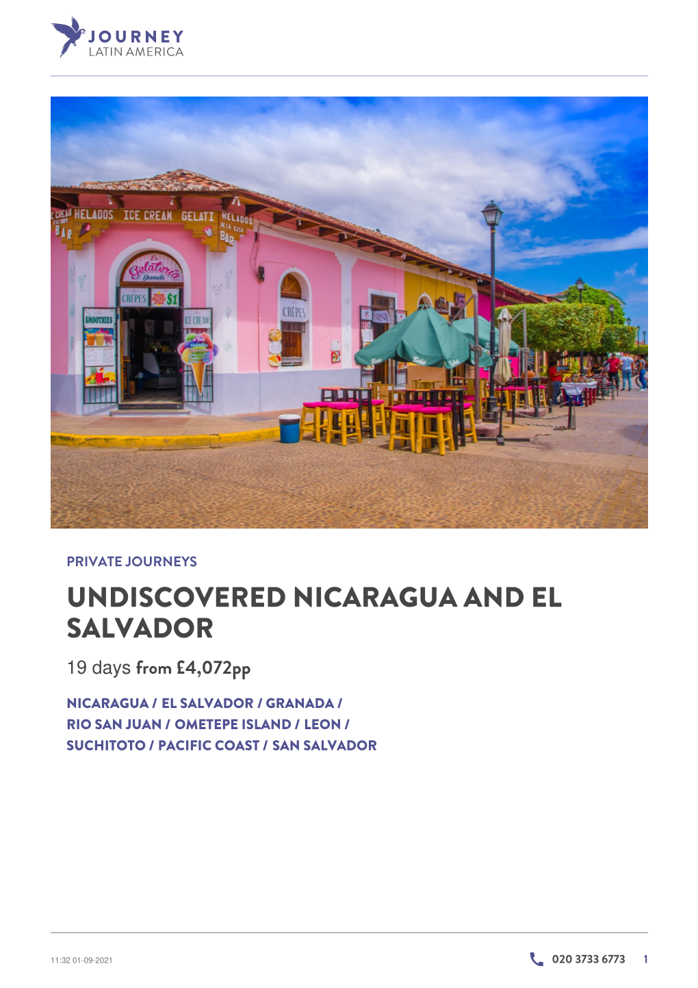Undiscovered Nicaragua and El Salvador