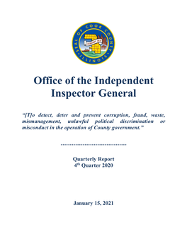 Office of the Independent Inspector General