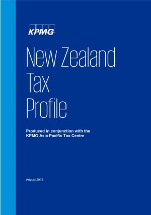 Country Tax Profile: New Zealand