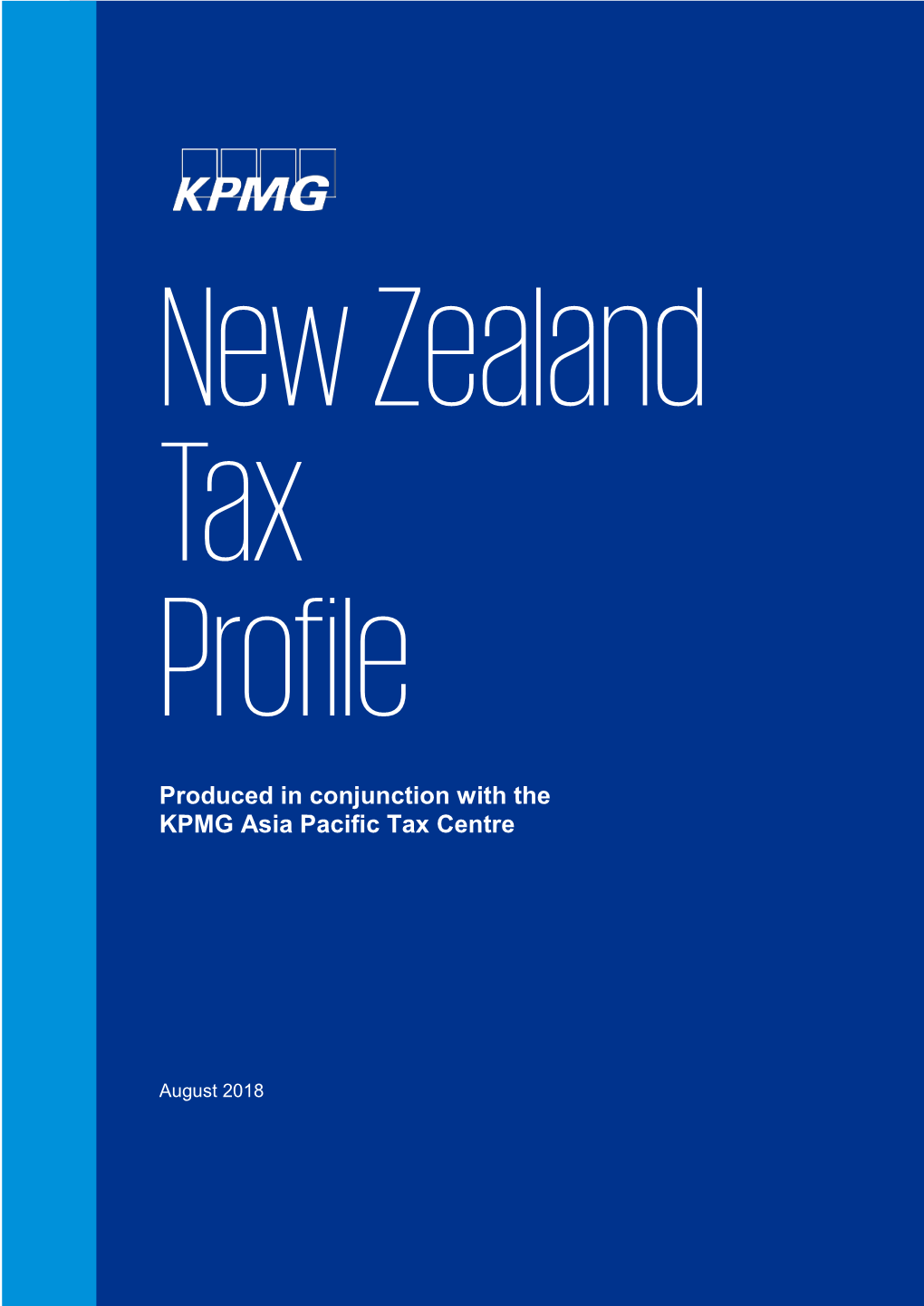 Country Tax Profile: New Zealand