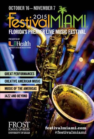 Florida's Premier Live Music Festival