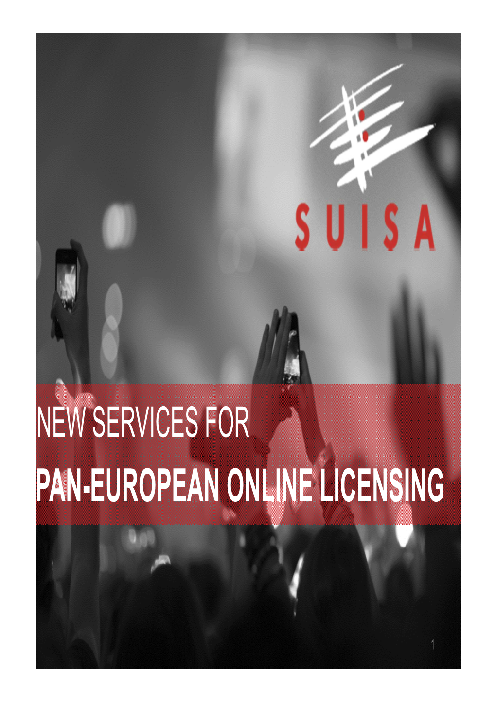 New Services for Pan-European Online Licensing