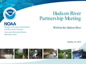 Hudson River Partnership Meeting