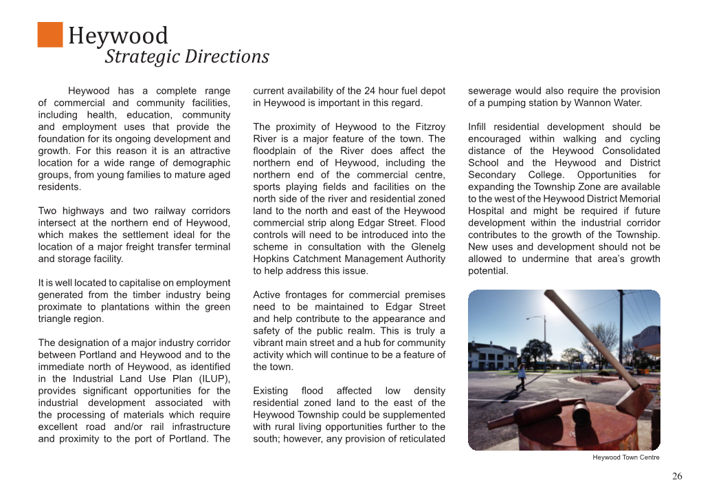 Heywood Strategic Directions