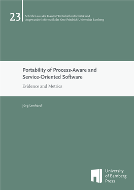 Portability of Process-Aware and Service-Oriented Software Evidence and Metrics
