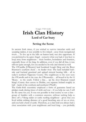 The Demise of an Irish Clan Terence Kearey