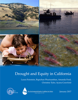 Drought and Equity in California