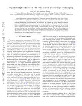 Superradiant Phase Transition with Cavity Assisted Dynamical Spin-Orbit Coupling