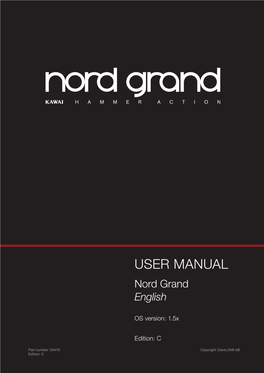 Nord Grand English User Manual V1.5X-Edition-C.Pdf