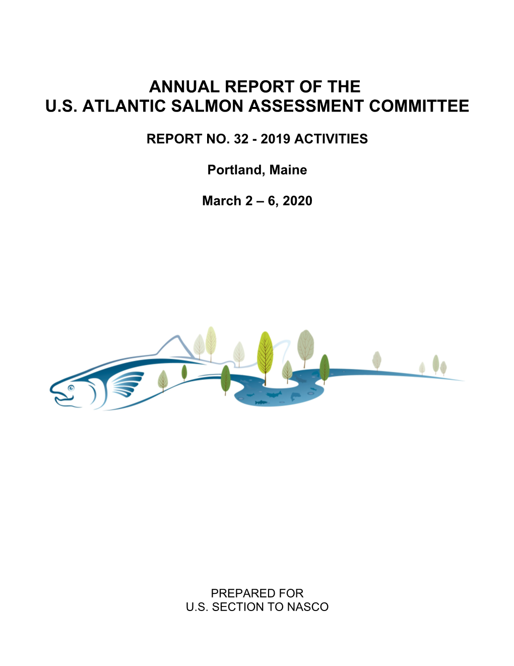 Annual Report of the U.S Atlantic Salmon