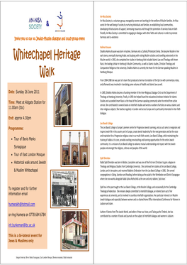 Jewish-Muslim Heritage Walk