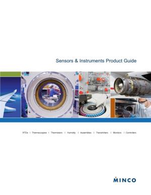 Sensors & Instruments Product Guide