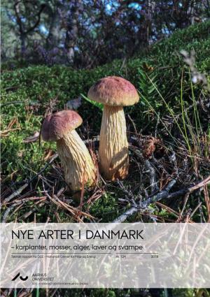 NYE ARTER I DANMARK – Karplanter, Mosser, Alger, Laver Og Svampe