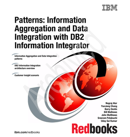 Patterns: Information Aggregation and Data Integration with DB2 Information Integrator