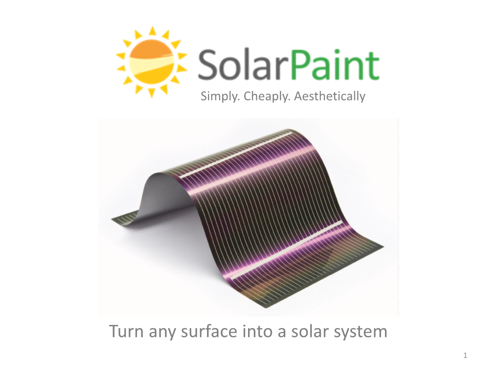 Turn Any Surface Into a Solar System