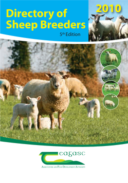 Directory of Sheep Breeders 2010 Breed Societies/Associations