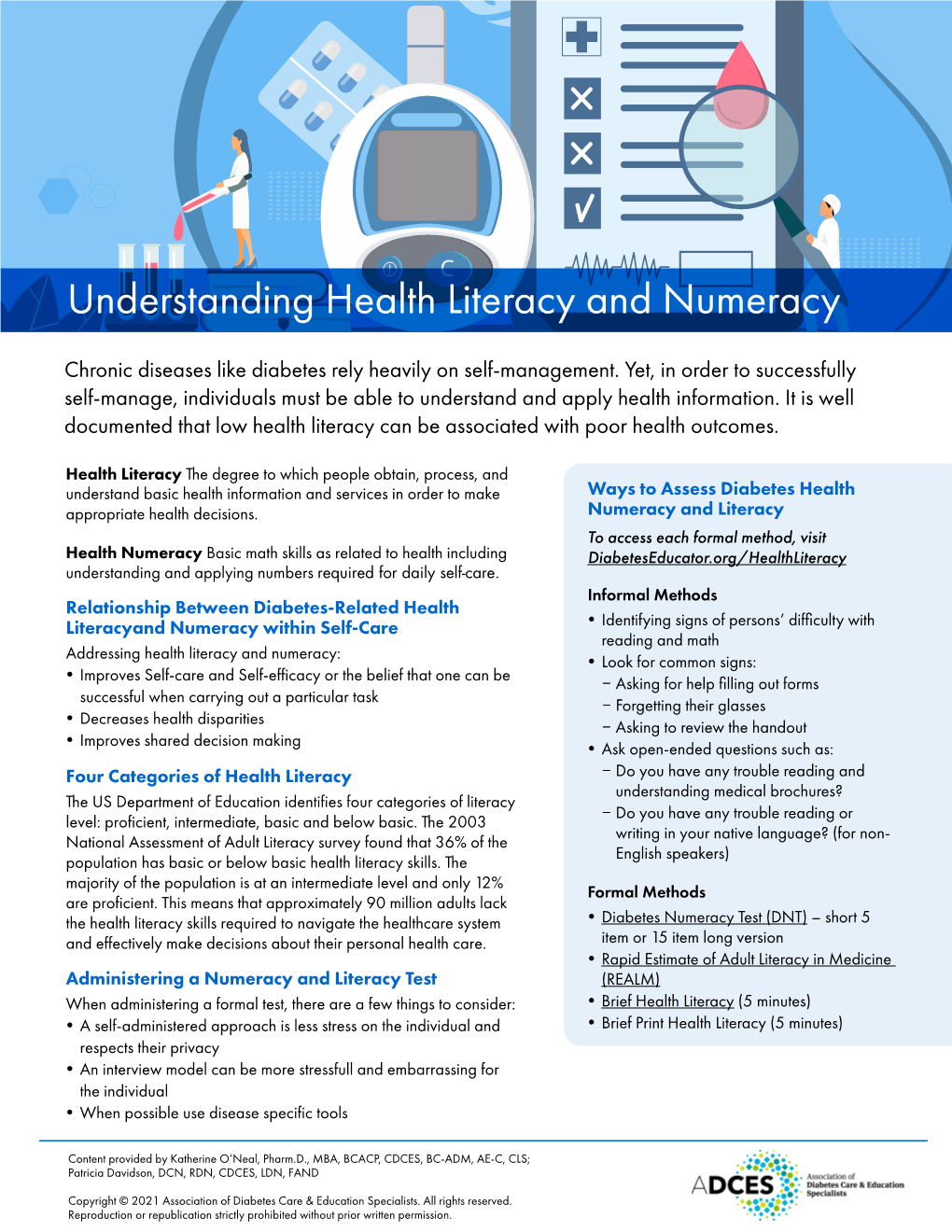 Understanding Health Literacy and Numeracy