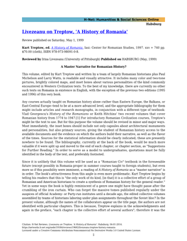 Livezeanu on Treptow, 'A History of Romania'