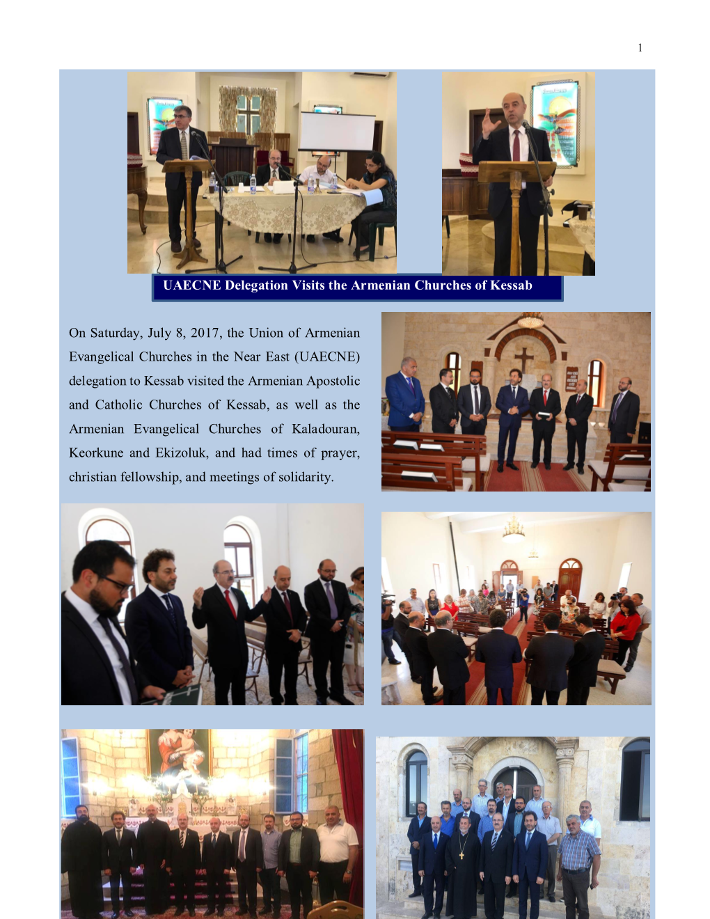 Annual Report of the Armenian Evangelical 'Bethel'