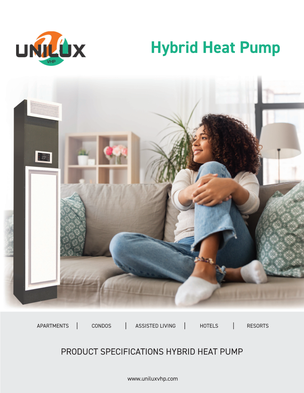 Unilux VHP New Construction Hybrid Heat Pump