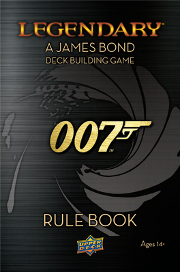 Legendary James Bond Rulebook