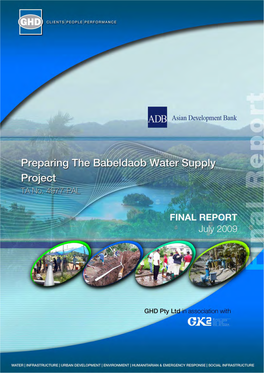 Projected Water Production, Consumption, and Losses, Koror/Airai