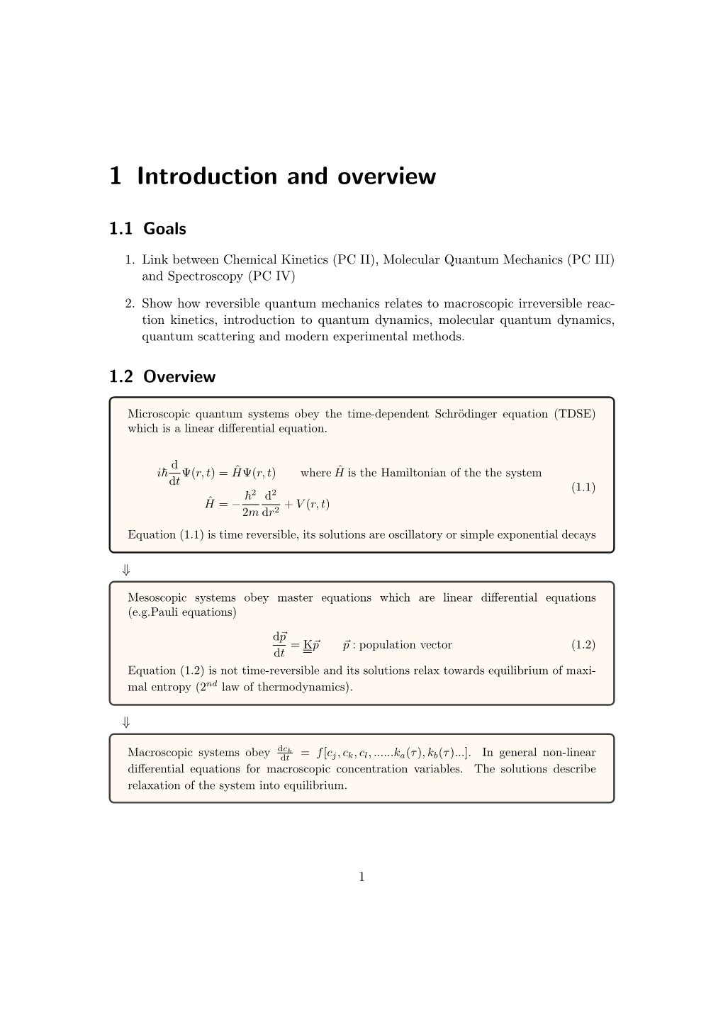 1 Introduction and Overview