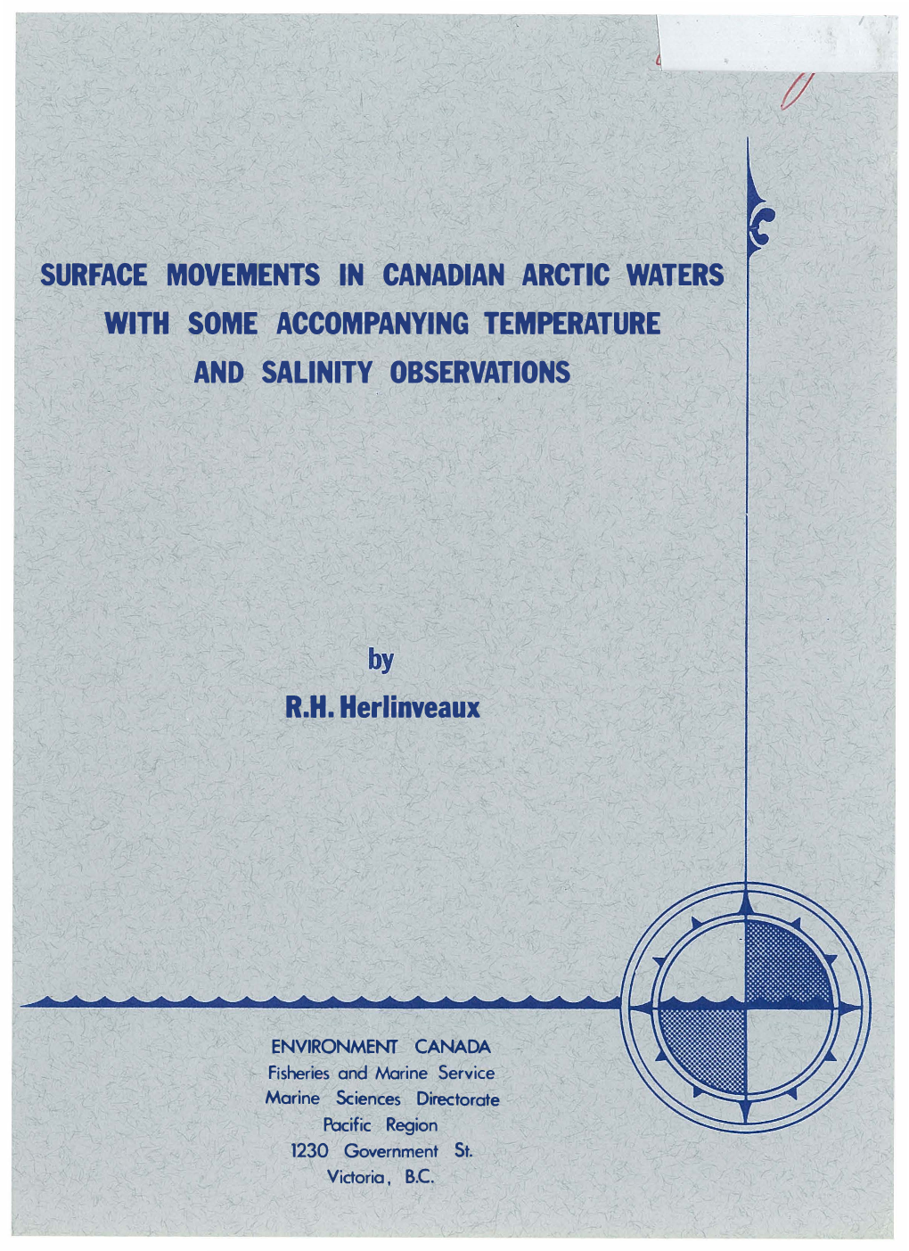 Surface Movements in Canadian Arctic Waters